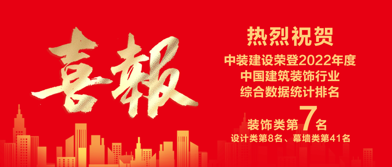 中装建设蝉联中国KY.COM行业百强第七